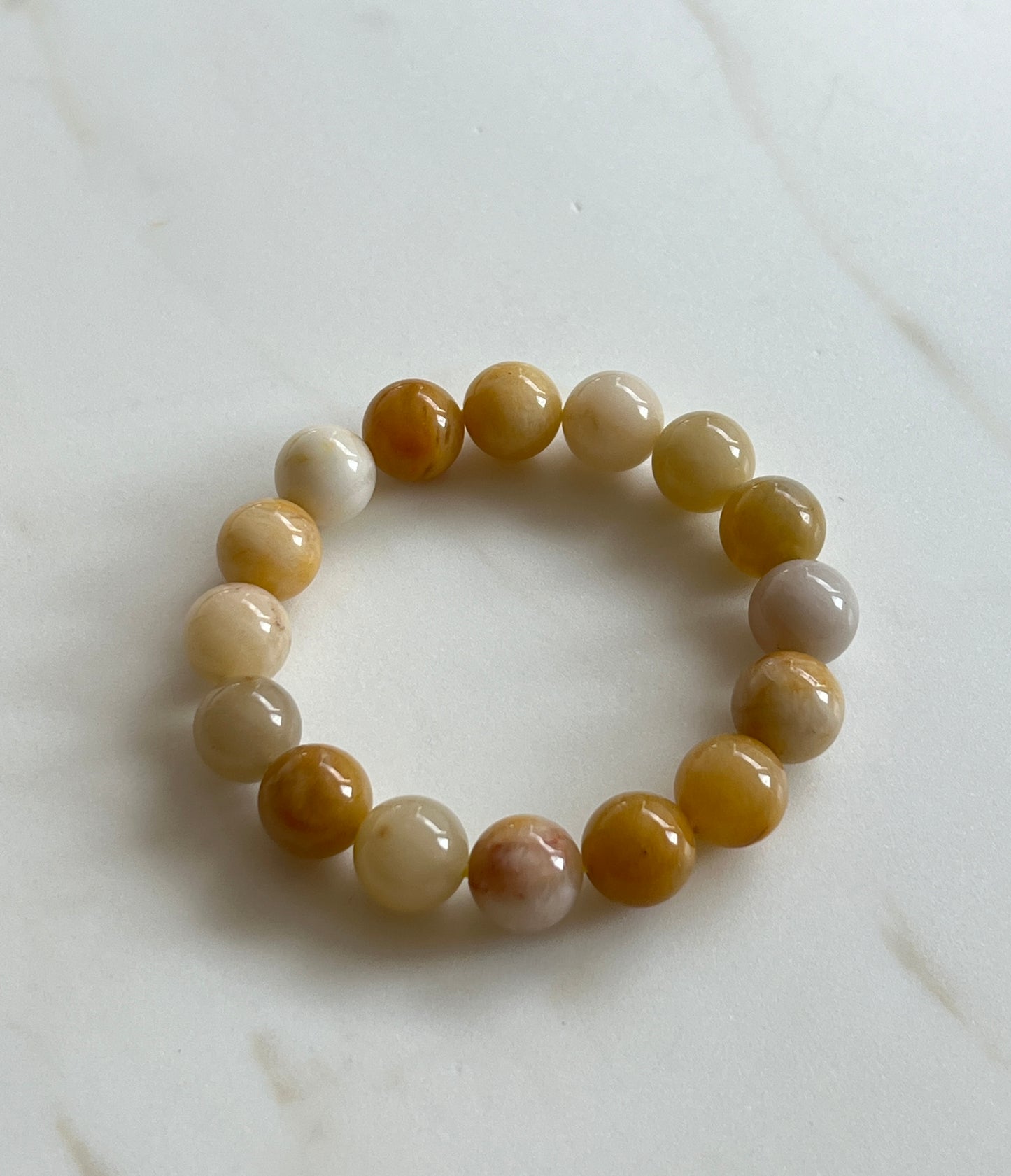 Chunky Orange Aventurine | Crystal bracelet