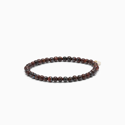 Red tiger eye krystal armbånd